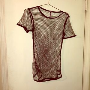 Mesh Victoria secret tee